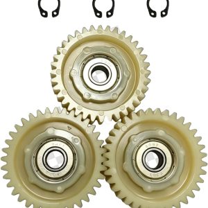 3PCS 38×12 mm / 47.5×13 mm Planetary Gear 36 Teeth, Nylon Repair Gear for E-Bike Motors with 8 mm Bearings, Compatible with Bafang Motors and 36 Teeth E-Bike hub Motors