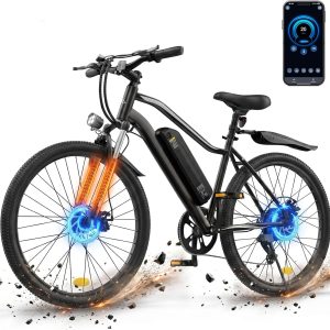 Electric Bike, 1500W Peak Motor Ebikes for Adults, 𝟰𝟴𝗩/𝟯𝟲𝗩