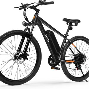 Qlife Electric Bike for Adults/Teens Racer, 21-Speed Peak 1200W Brushless Motor Adult Electric Bicycles, 48V 10.4Ah Removable Battery Mountain Ebike, Up to 55 Miles, 27.5X2.1 Tire E Bike
