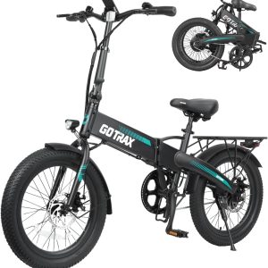 Gotrax R1 20" Folding Electric Bike for Adults, Max 40 Miles & 20Mph Speed
