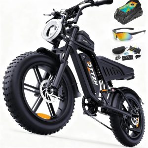 DTTZH F6 Electric Bike for Adult with NFC, 1500W 48V 15.6Ah 60 Miles E-Bike