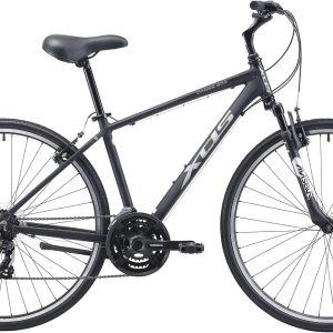 Cross200 21 Speed Hybrid Bike Commuter City Bike, for Men and Women, Adult and Teenager, 700C Wheel, 15.5/17.5/19.5/21.5 Inch Lightweight Aluminum Alloy Frame
