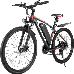 Vivi Electric Bike for Adults, 27.5" Tire E Bike 21 Speed, Basic 19.8+ MPH